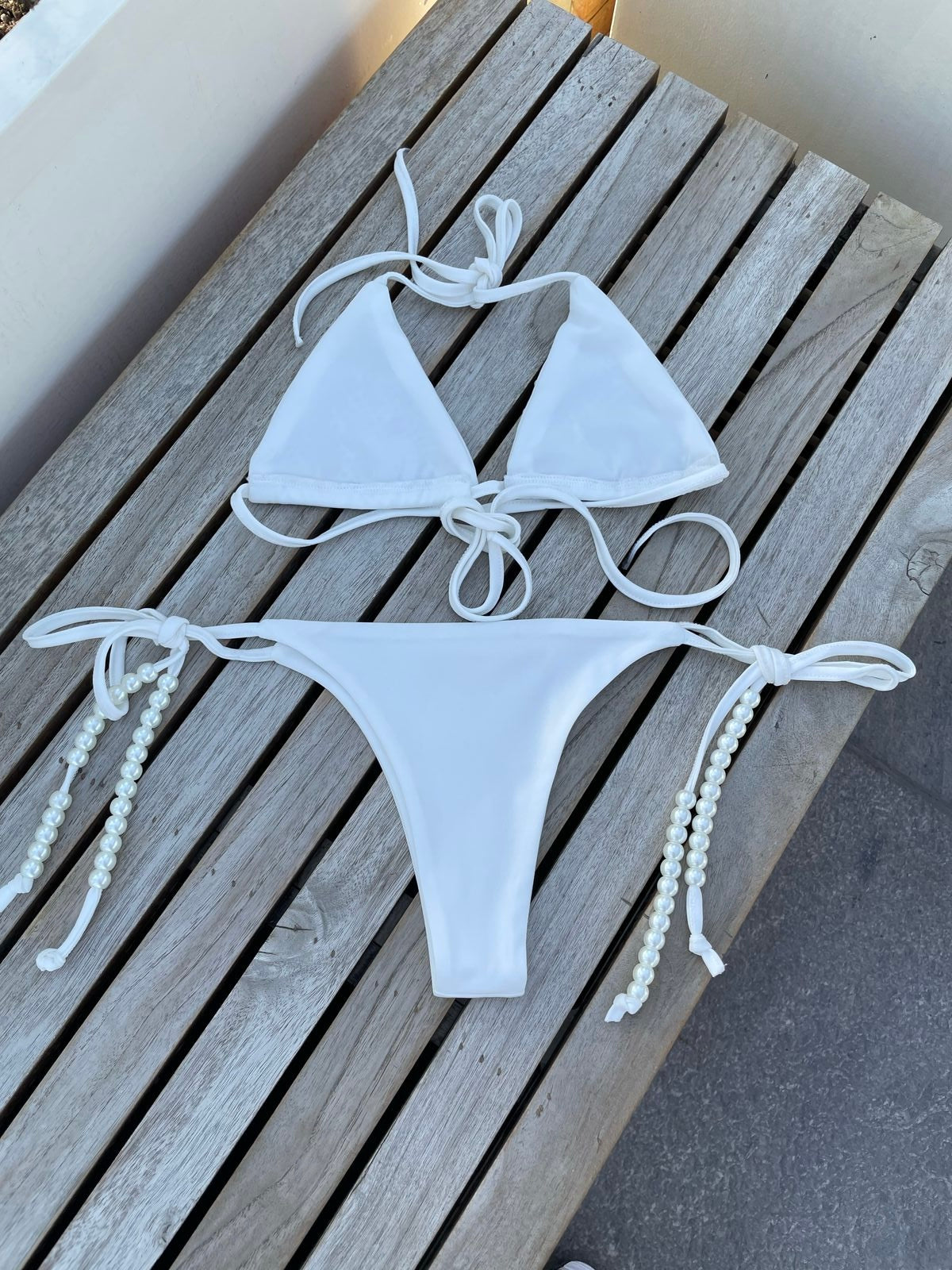 Traje de baño perlas